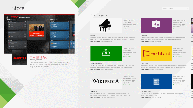 windows 8.1 download windows store